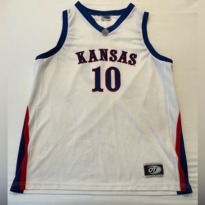 Kansas Jayhawks Basketball Jersey Throwback #10